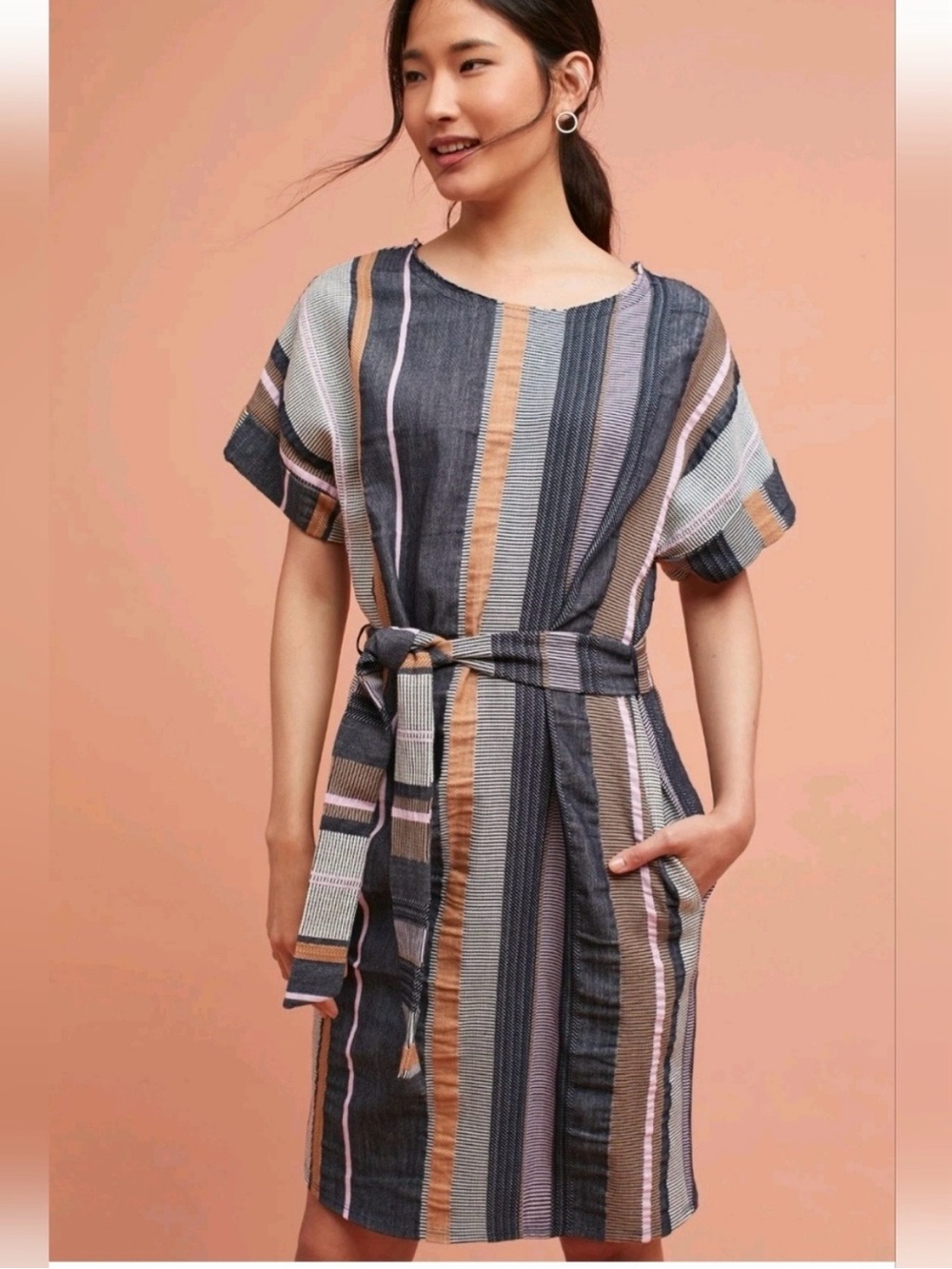 Anthropologie 34N 118W Austin Tunic Dress
